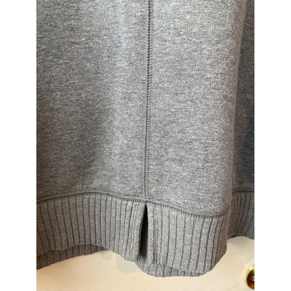 Aerie Hoodie Women XS Gray Mixed Texture Boucle Oversized Pullover Soft Cozy - Picture 10 of 15